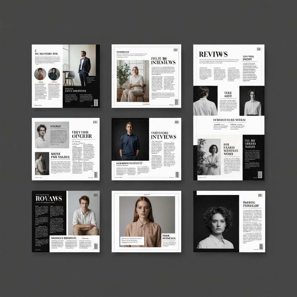 Modern Magazine Layout